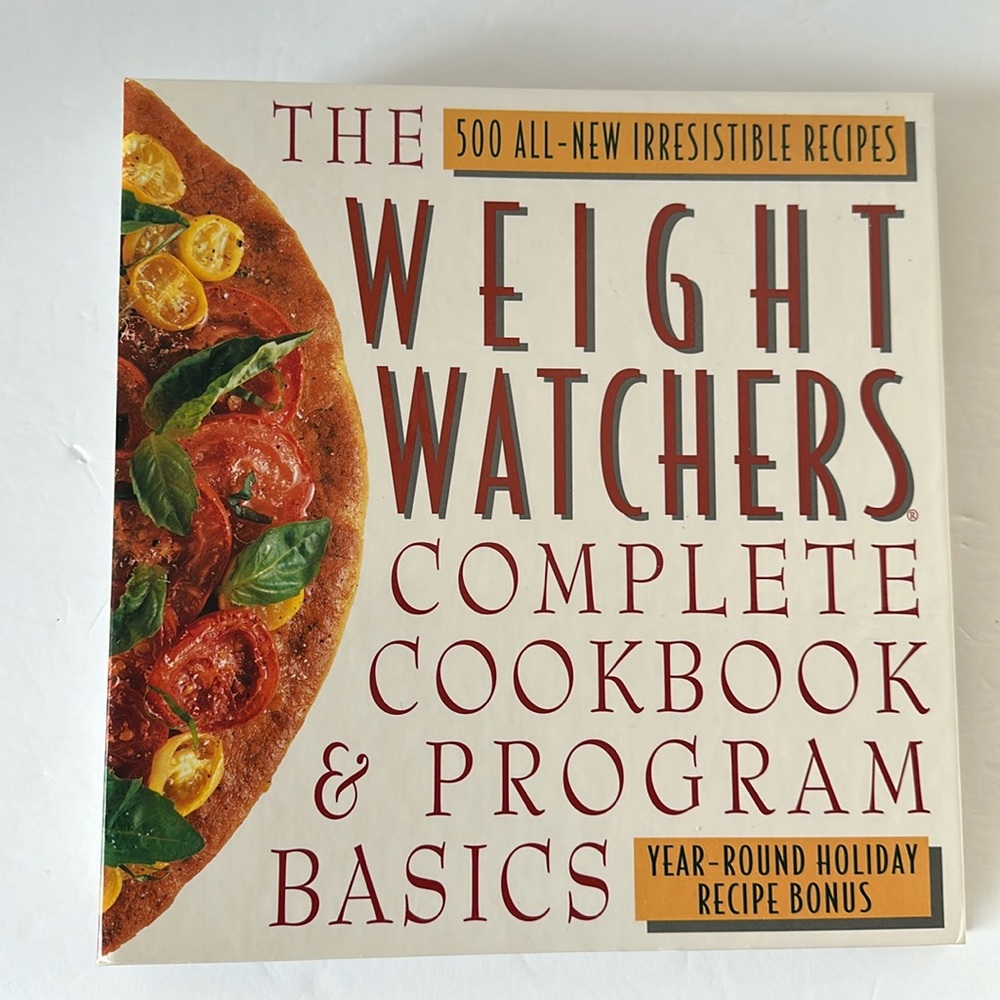 Vintage Weight Watchers 1994 Complete Cookbook & Program Basics 500 Recipes